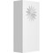Ekena Millwork Standard Foster Flower Plinth Block With Square Edge, 2"W x 4"H x 1"P PBP020X040X100FOS09 - alternate 1